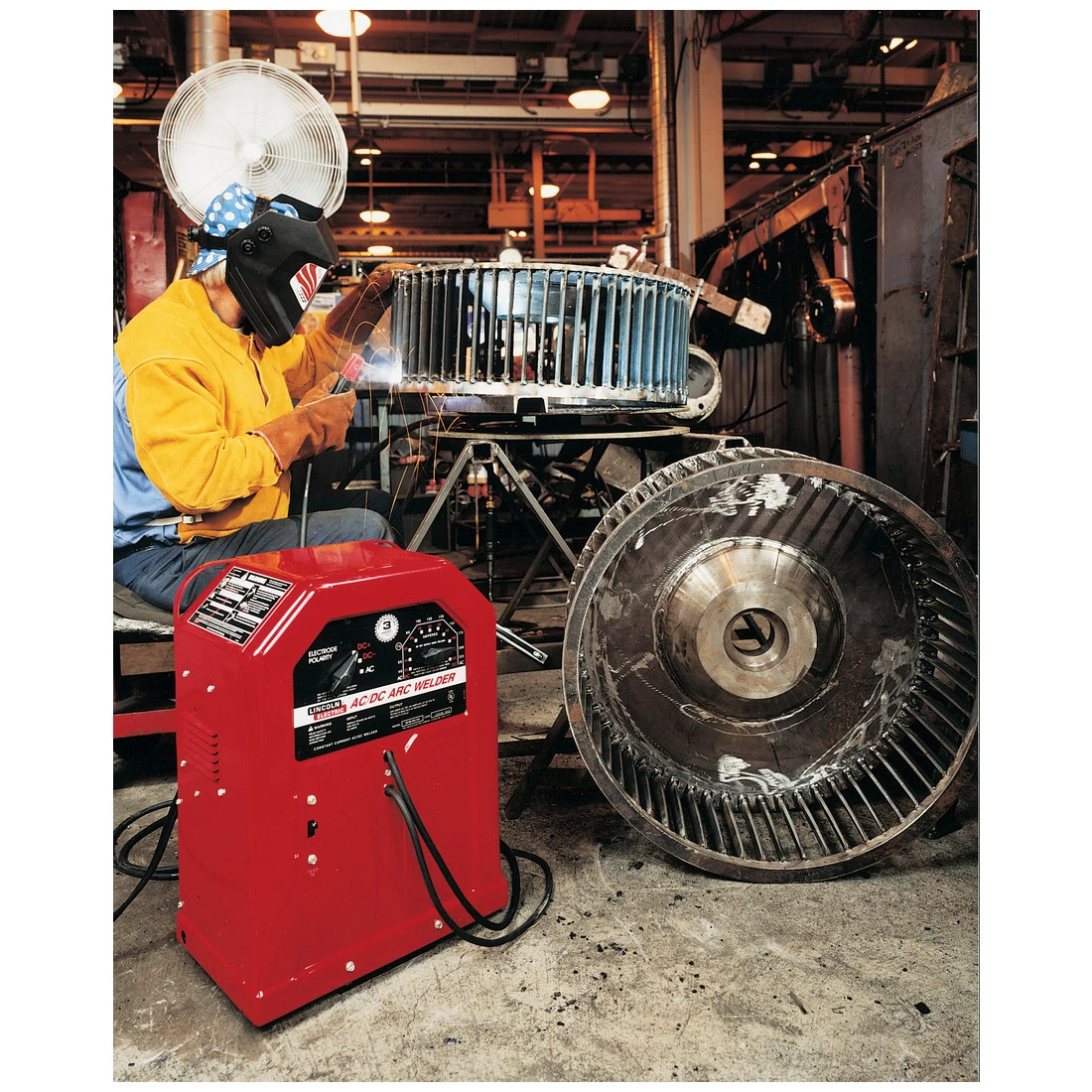 Lincoln Electric Stick Welder Ac/Dc 230v 225/125amp, K1297 4 Lincoln Electric Stick Welder Ac/Dc 230v 225/125amp, K1297 - Image 2