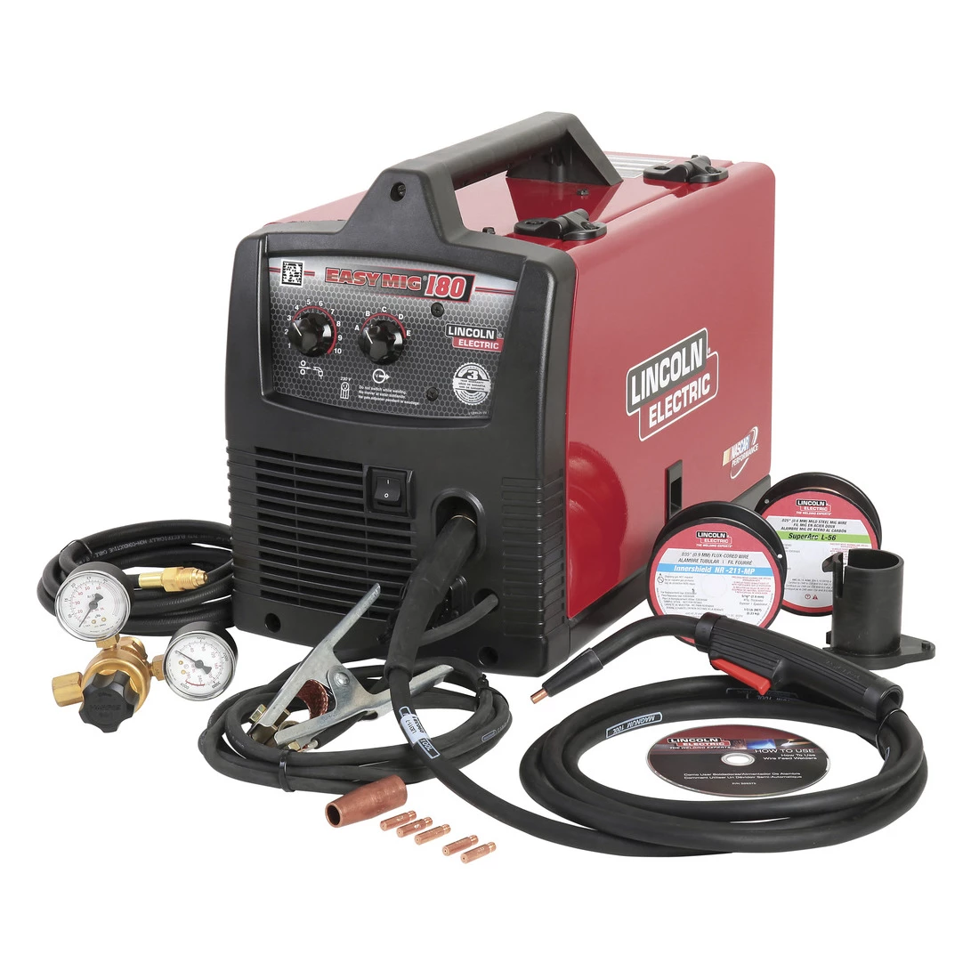 Lincoln Electric Easy MIG Welder 180 230v-Ac 30-180amp, K2698-1 3 Lincoln Electric Easy MIG Welder 180 230v-Ac 30-180amp, K2698-1