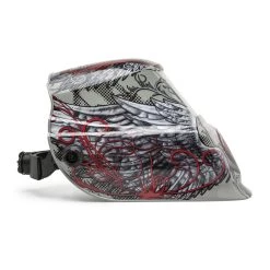 Lincoln Electric Bloodshot Welding Helmet 600s Auto-Dark 9-13 Shade, K3190-1 -Tools Elegant shop sftp a s assets20200221000000038