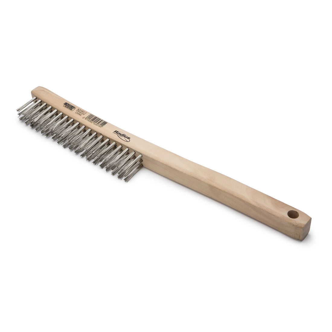Lincoln Electric Stainless Steel Brush with Wood Handle, KH586 3 Lincoln Electric Stainless Steel Brush with Wood Handle, KH586