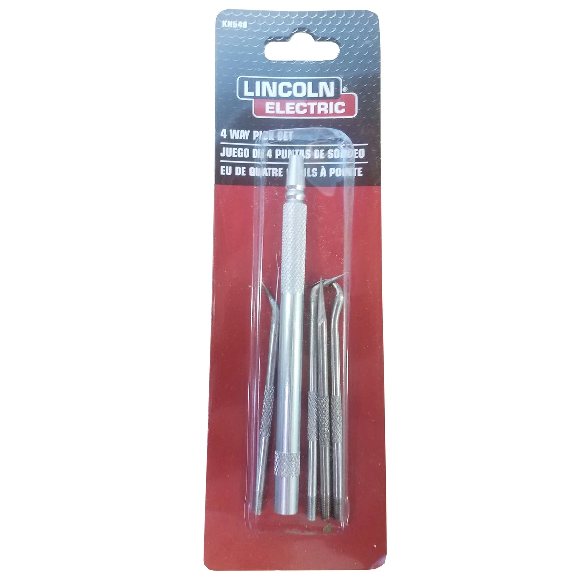 Lincoln Electric Set Repair Pick 4-Way, KH540 3 Lincoln Electric Set Repair Pick 4-Way, KH540