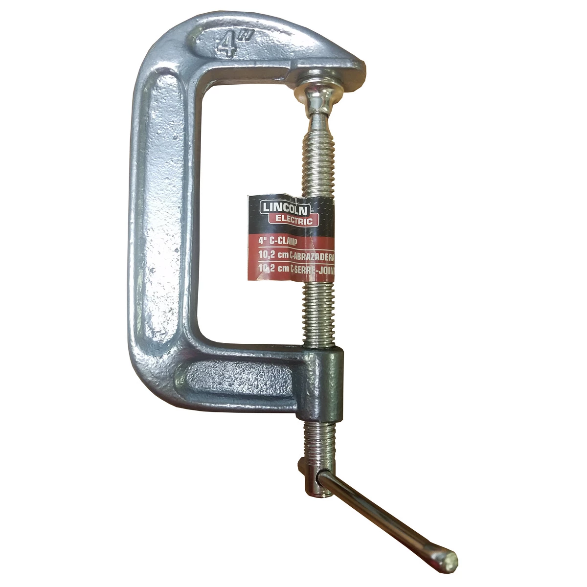 Lincoln Electric C-Clamp, 4 IN, KH906 3 Lincoln Electric C-Clamp, 4 IN, KH906