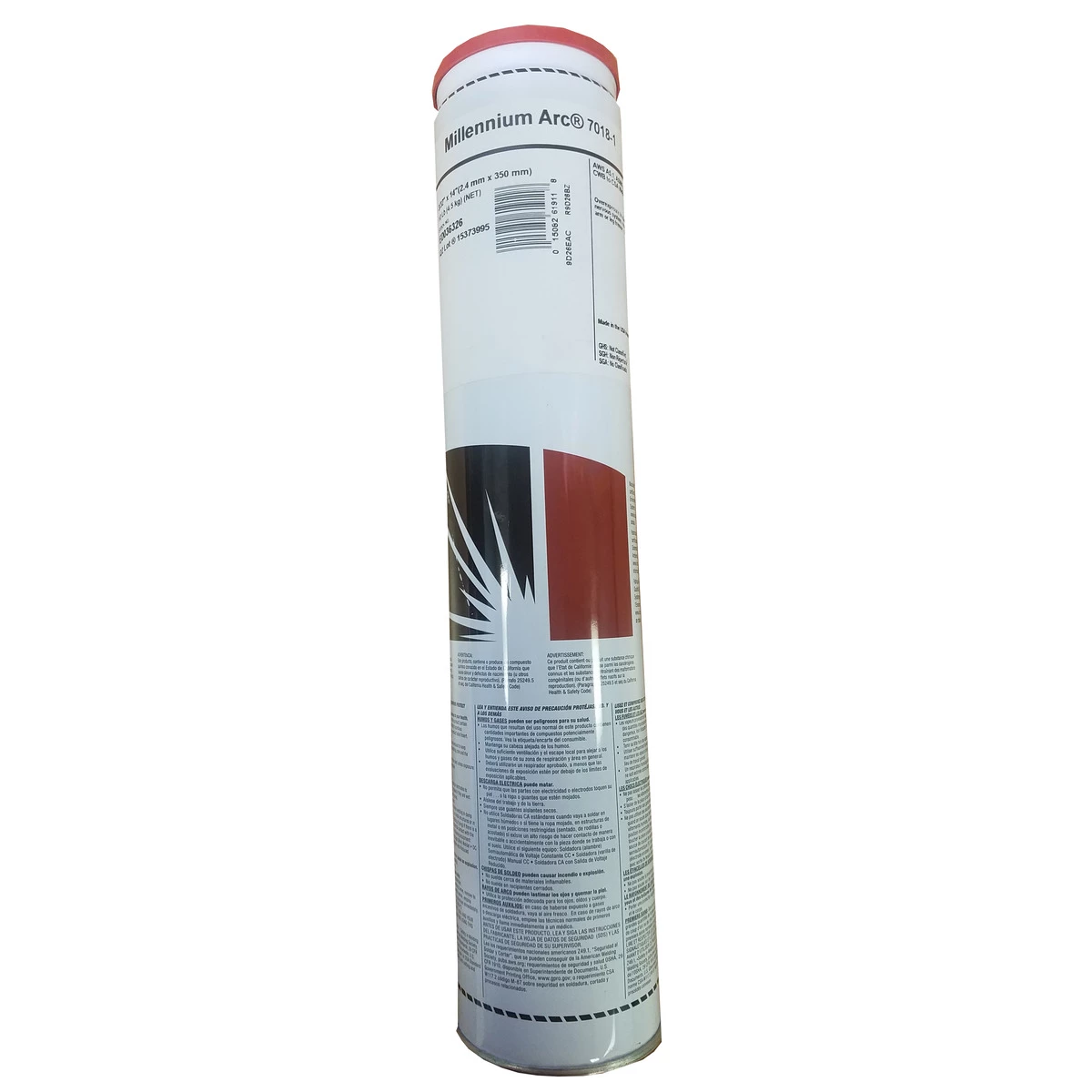 Lincoln Electric Millennium Welding Rod A 3/32 IN x 14 IN 7018, ED036326, 10 LB 3 Lincoln Electric Millennium Welding Rod A 3/32 IN x 14 IN 7018, ED036326, 10 LB