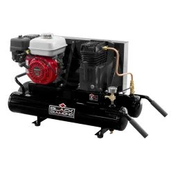 Black Diamond Wheel Barrow Gas Air Compressor, BDTA5590856.01, 8 Gallon