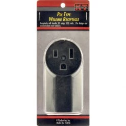 K-T Industries Pin 50 AMP Female Recptacle, 2-2656