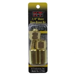 K-T Industries Hose End Repair Ferrule, 1/4 IN, 3-7566