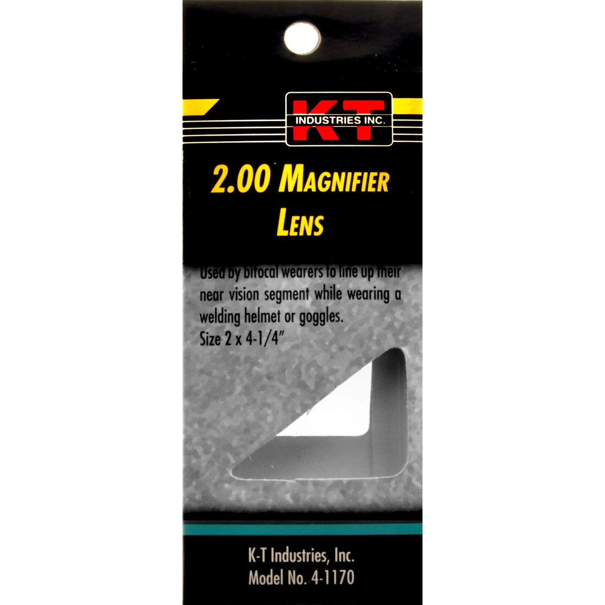 K-T Industries 2.0 Magnifier Lens, 4-1170, 2 IN x 4 IN 3 K-T Industries 2.0 Magnifier Lens, 4-1170, 2 IN x 4 IN