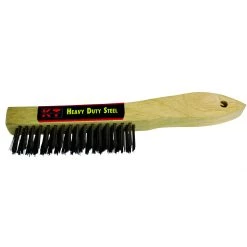 K-T Industries SHOE HANDLE Brush, Carbon Steel, 5-2210