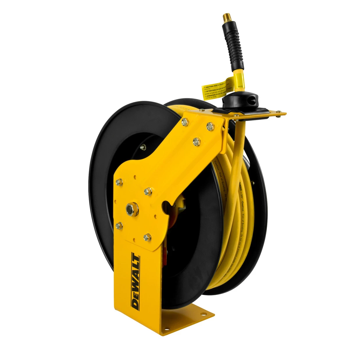 DEWALT Single Arm Auto Retracting Air Hose Reel, DXCM024-0374, 3/8 IN x 50 FT 3 DEWALT Single Arm Auto Retracting Air Hose Reel, DXCM024-0374, 3/8 IN x 50 FT