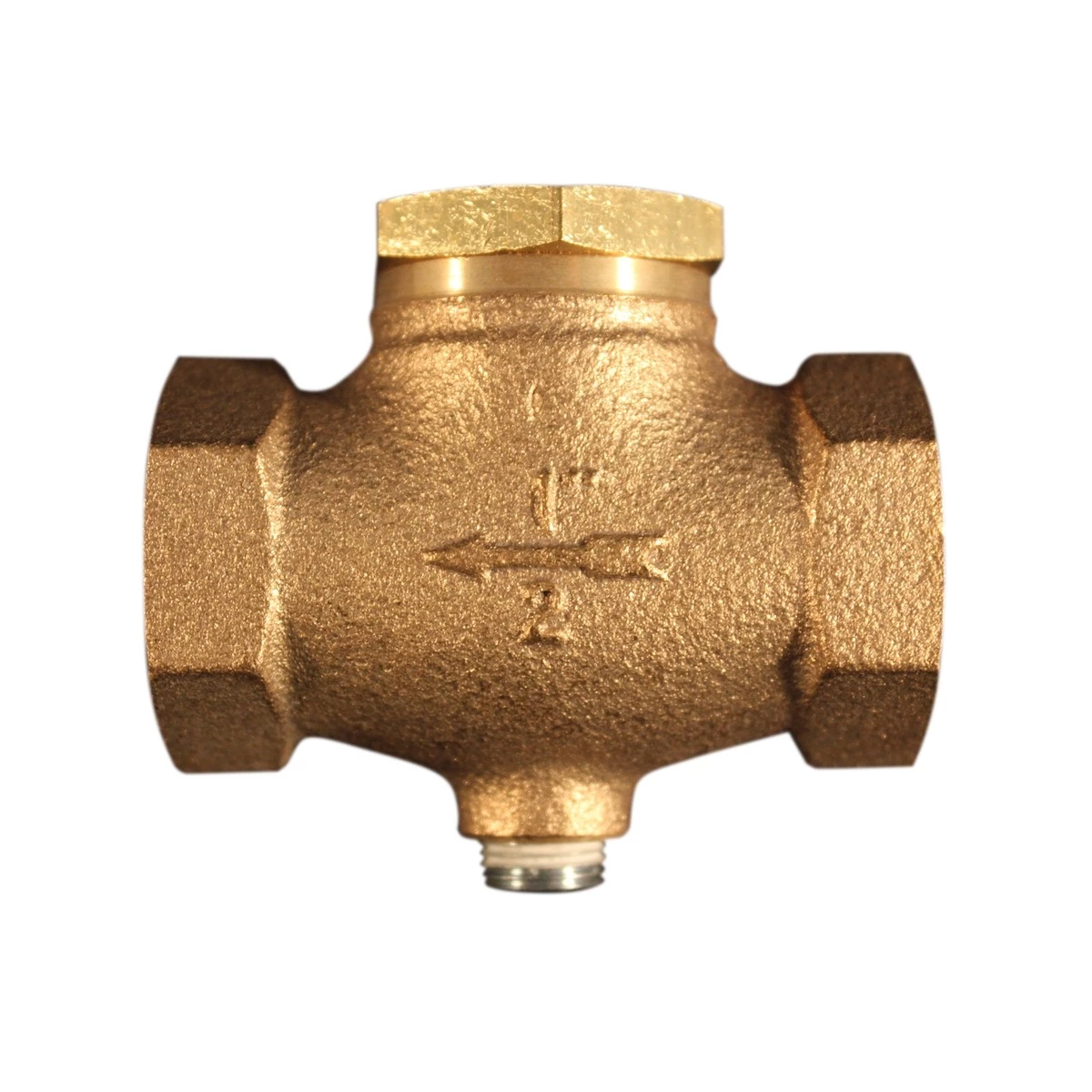 Milton 1/2 IN Fnpt IN Line Check Valve, S-1093-8 3 Milton 1/2 IN Fnpt IN Line Check Valve, S-1093-8