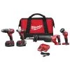 Milwaukee Tool Combo Kit, 4-Piece, M18, 2696-24
