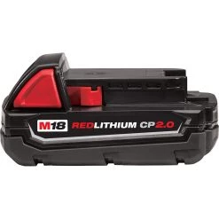 Milwaukee Tool RedLithium 2.0 AH Battery, M18, 48-11-1820
