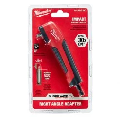 Milwaukee Tool Shockwave Right Angle Adapter, 48-32-2390 -Tools Elegant shop sftp a s assets20200506000000441