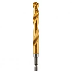 Milwaukee Tool Titanium Shockwave Bit, 48-89-4624, 27/64 IN