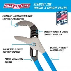 Channellock Tongue & Groove Pliers, 460, 16.5 IN -Tools Elegant shop sftp a s assets20200603000000115