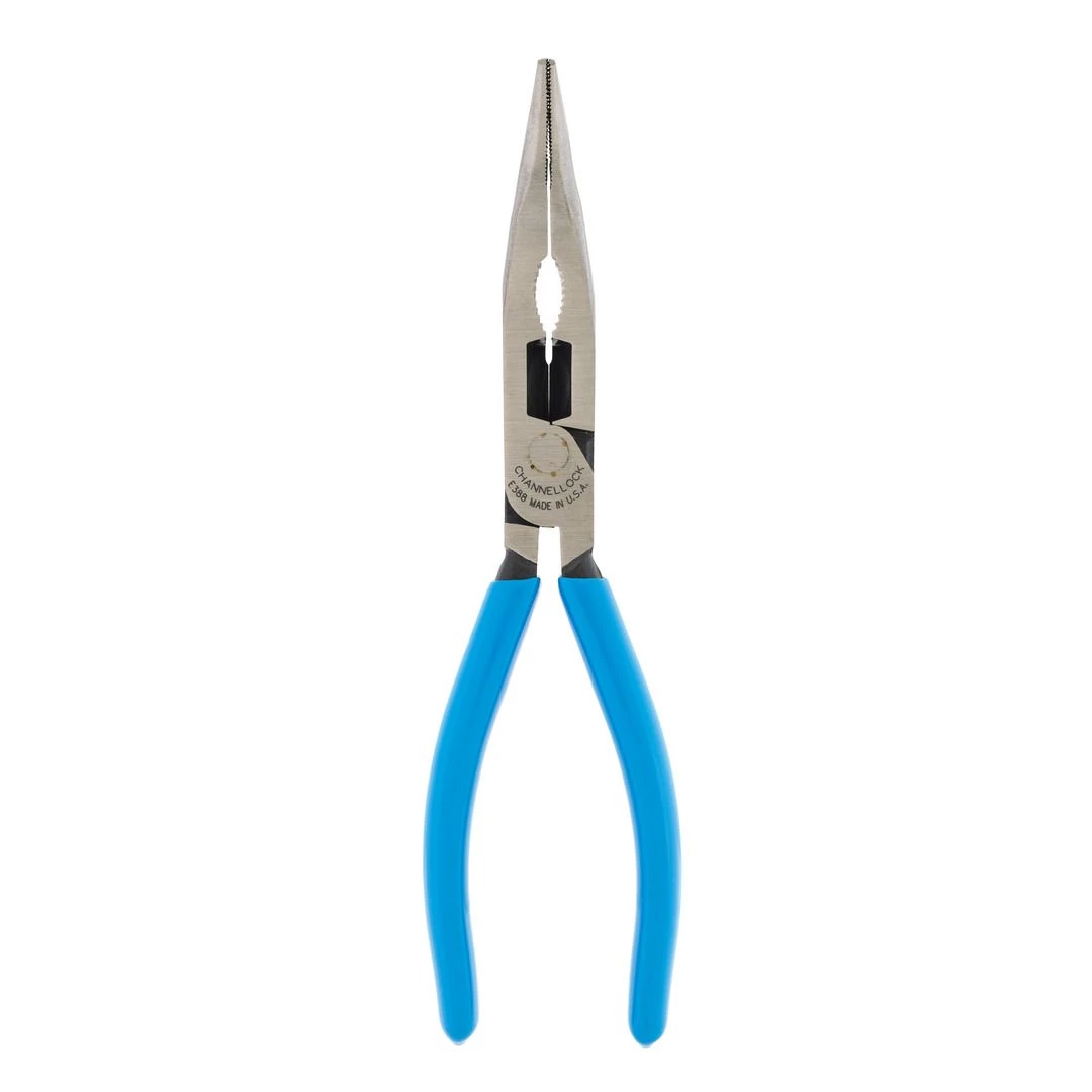 Channellock Hl Bent Long Nose Pliers, E388, 8 IN 3 Channellock Hl Bent Long Nose Pliers, E388, 8 IN