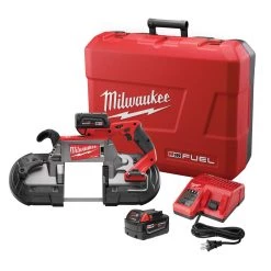 Milwaukee Tool Deep Cut Bandsaw 2 Battery Kit, M18 FUEL, 2729-22