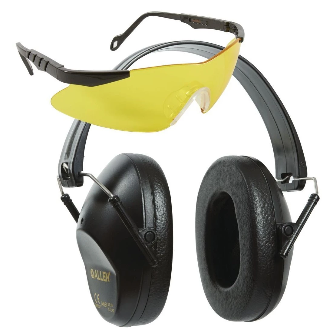 Allen Reaction Shooting Muff and Glasses Combo, 2316 3 Allen Reaction Shooting Muff and Glasses Combo, 2316