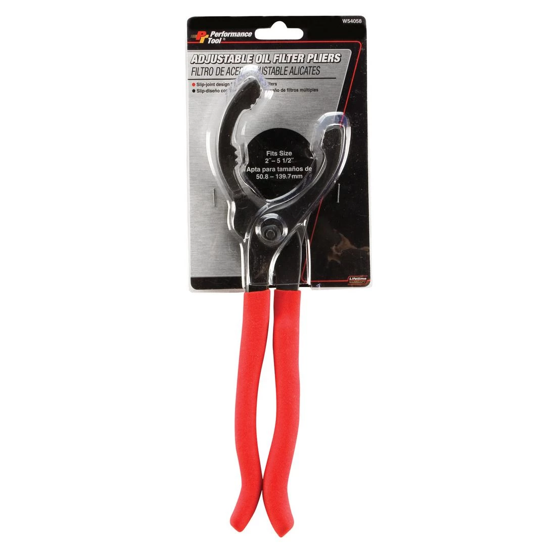 Performance Tool Oil Filter Pliers - Large, W54058 4 Performance Tool Oil Filter Pliers - Large, W54058 - Image 2