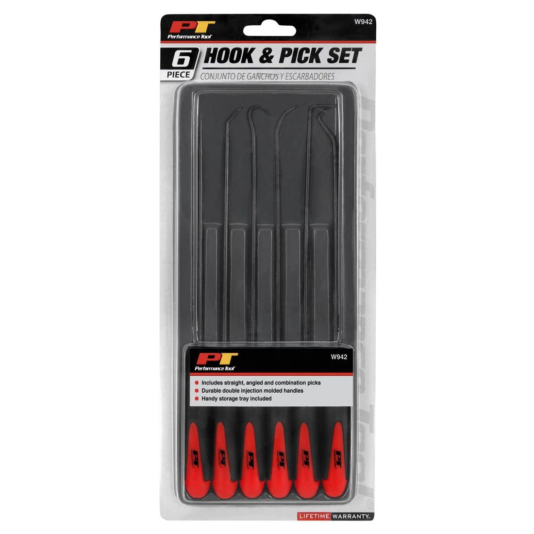 Performance Tool Hook & Pick Set, 6-Piece, W942 4 Performance Tool Hook & Pick Set, 6-Piece, W942 - Image 2