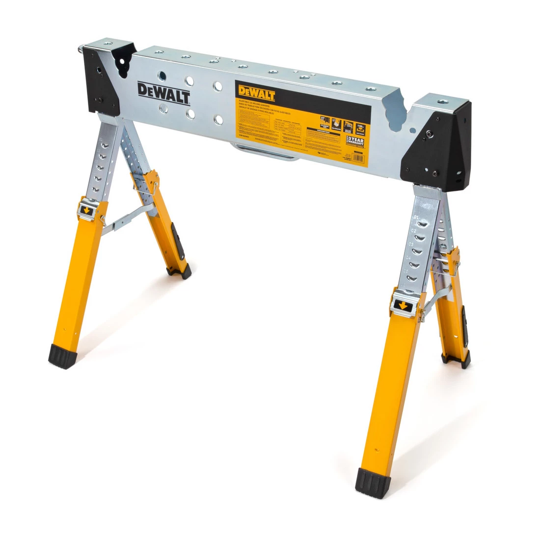 DEWALT Adjustable Height Portable Steel Welding Sawhorse, 92799 3 DEWALT Adjustable Height Portable Steel Welding Sawhorse, 92799