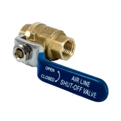 Black Diamond 1/4 IN NPT Air Line Shut-Off Valve, BD073-0027RP