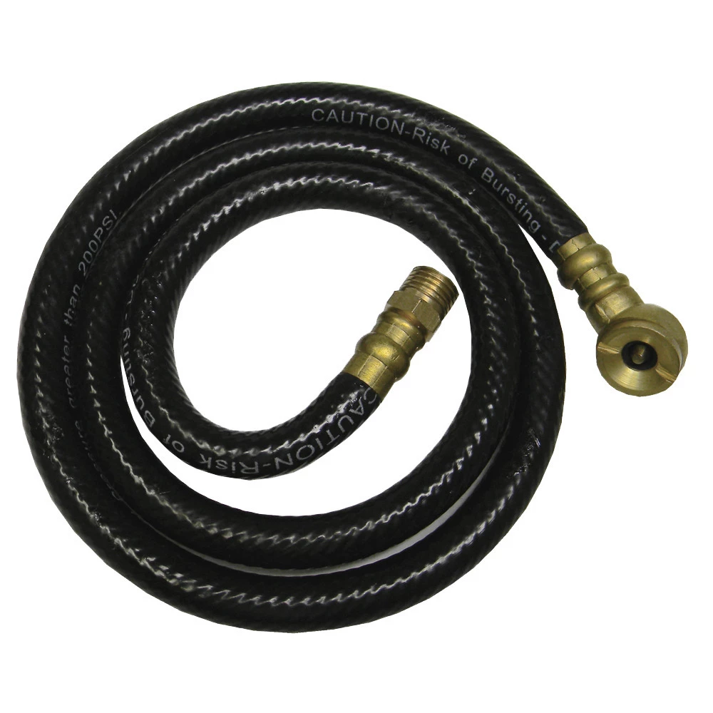 Black Diamond Air Hose and Tire Chuck, BD012-0146RP, 1/4 IN x 3 FT 3 Black Diamond Air Hose and Tire Chuck, BD012-0146RP, 1/4 IN x 3 FT