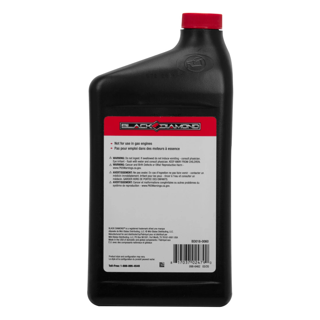 Black Diamond All Weather Blend Air Compressor Oil, BD018-0060 4 Black Diamond All Weather Blend Air Compressor Oil, BD018-0060 - Image 2