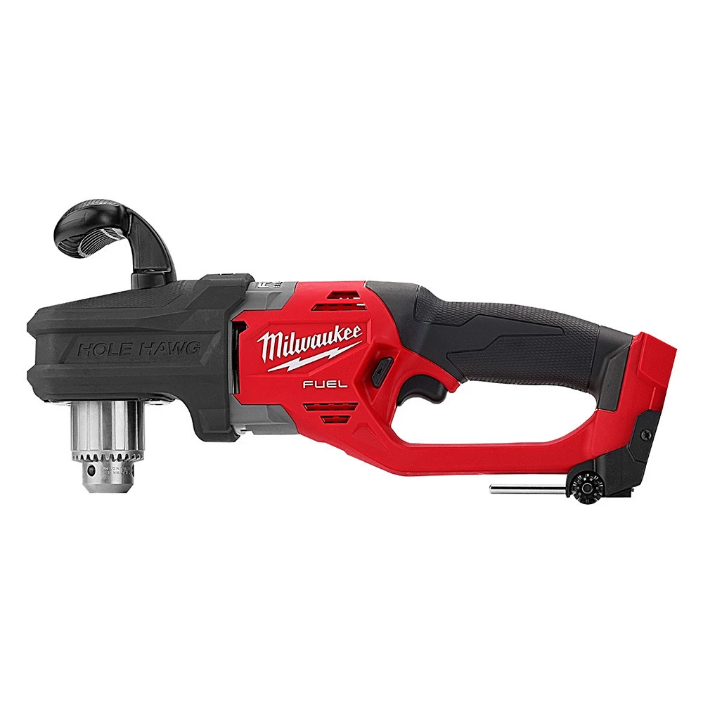 Milwaukee Tool Hole Hawg Right Angle Drill (Bare Tool), M18 FUEL, 1/2 IN, 2807-20 3 Milwaukee Tool Hole Hawg Right Angle Drill (Bare Tool), M18 FUEL, 1/2 IN, 2807-20