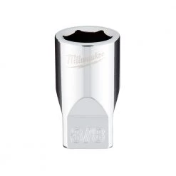 Milwaukee Tool 6-Point 1/4 IN Drive Socket, SAE, 45-34-9007, 3/8 IN