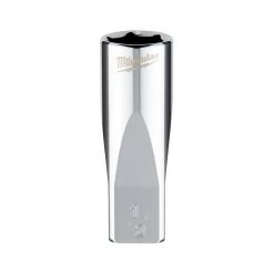 Milwaukee Tool 6-Point 1/4 IN Drive Deep Socket, SAE, 45-34-9020, 1/2 IN