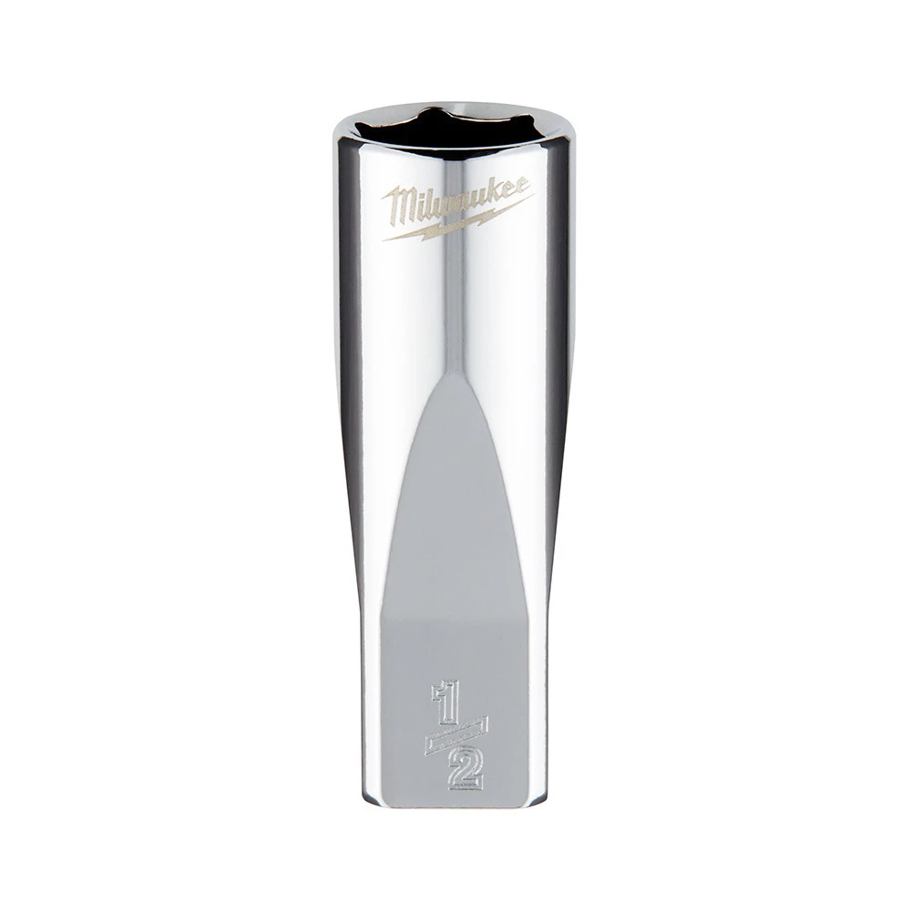 Milwaukee Tool 6-Point 1/4 IN Drive Deep Socket, SAE, 45-34-9020, 1/2 IN 3 Milwaukee Tool 6-Point 1/4 IN Drive Deep Socket, SAE, 45-34-9020, 1/2 IN