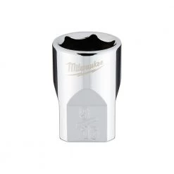 Milwaukee Tool 6-Point 3/8 IN Drive Socket, SAE, 45-34-9065, 9/16 IN