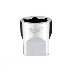 Milwaukee Tool 6-Point 3/8 IN Drive Socket, SAE, 45-34-9068, 3/4 IN