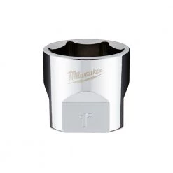 Milwaukee Tool 6-Point 3/8 IN Drive Socket, SAE, 45-34-9072, 1 IN