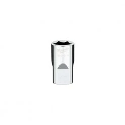 Milwaukee Tool 6-Point 1/2 IN Drive Socket, 45-34-9116, 15 mm