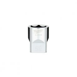 Milwaukee Tool 6-Point 1/2 IN Drive Socket, 45-34-9124, 23 mm