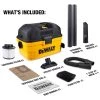 DEWALT Portable Wet & Dry Vacuum, DXV04T, 4 Gallon 2 DEWALT Portable Wet & Dry Vacuum, DXV04T, 4 Gallon -Tools Elegant shop sftp a s assets20201216000000042