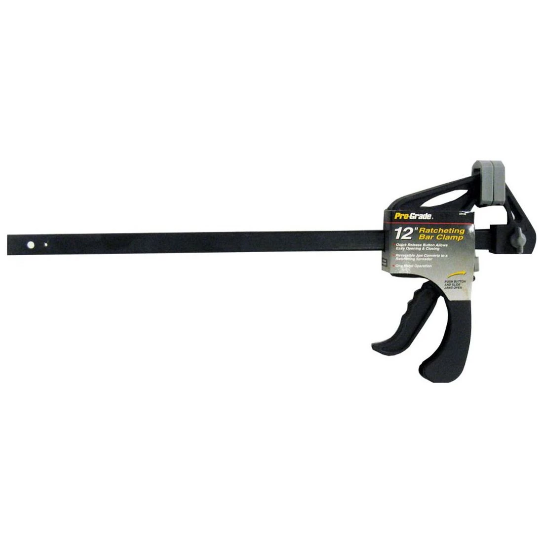 Pro-Grade 12 IN Ratcheting Bar Clamp, 59156 3 Pro-Grade 12 IN Ratcheting Bar Clamp, 59156