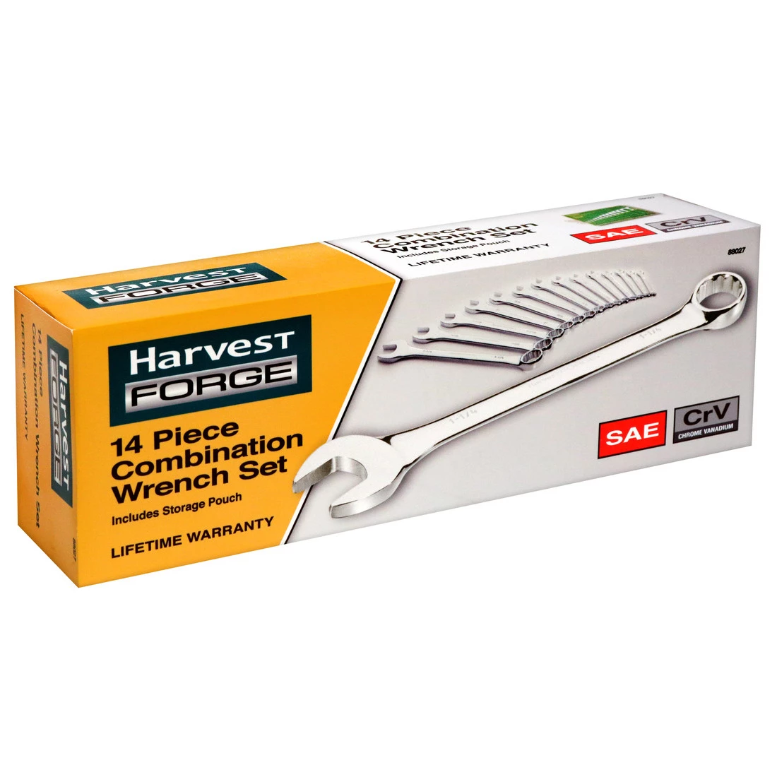 Harvest Forge 14-Piece Wrench Set IN Pouch, SAE, 88027 3 Harvest Forge 14-Piece Wrench Set IN Pouch, SAE, 88027