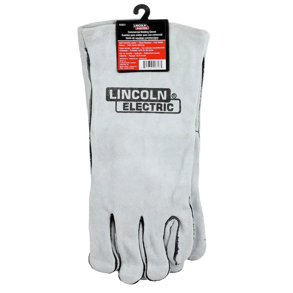 Lincoln Electric Economy Welding Gloves, Gray, KH641 5 Lincoln Electric Economy Welding Gloves, Gray, KH641 - Image 3