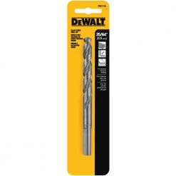 DEWALT Black Oxide Drill Bit, DW1125 G, 25/64 IN