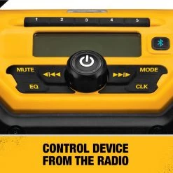 DEWALT Bluetooth Charger Radio, 12V / 20V / 60V MAX, DCR025 -Tools Elegant shop sftp a s assets20210520000000057