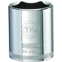 DEWALT 6-Point 1/2 IN Drive Socket, SAE, DWMT86456OSP, 1-1/16 IN