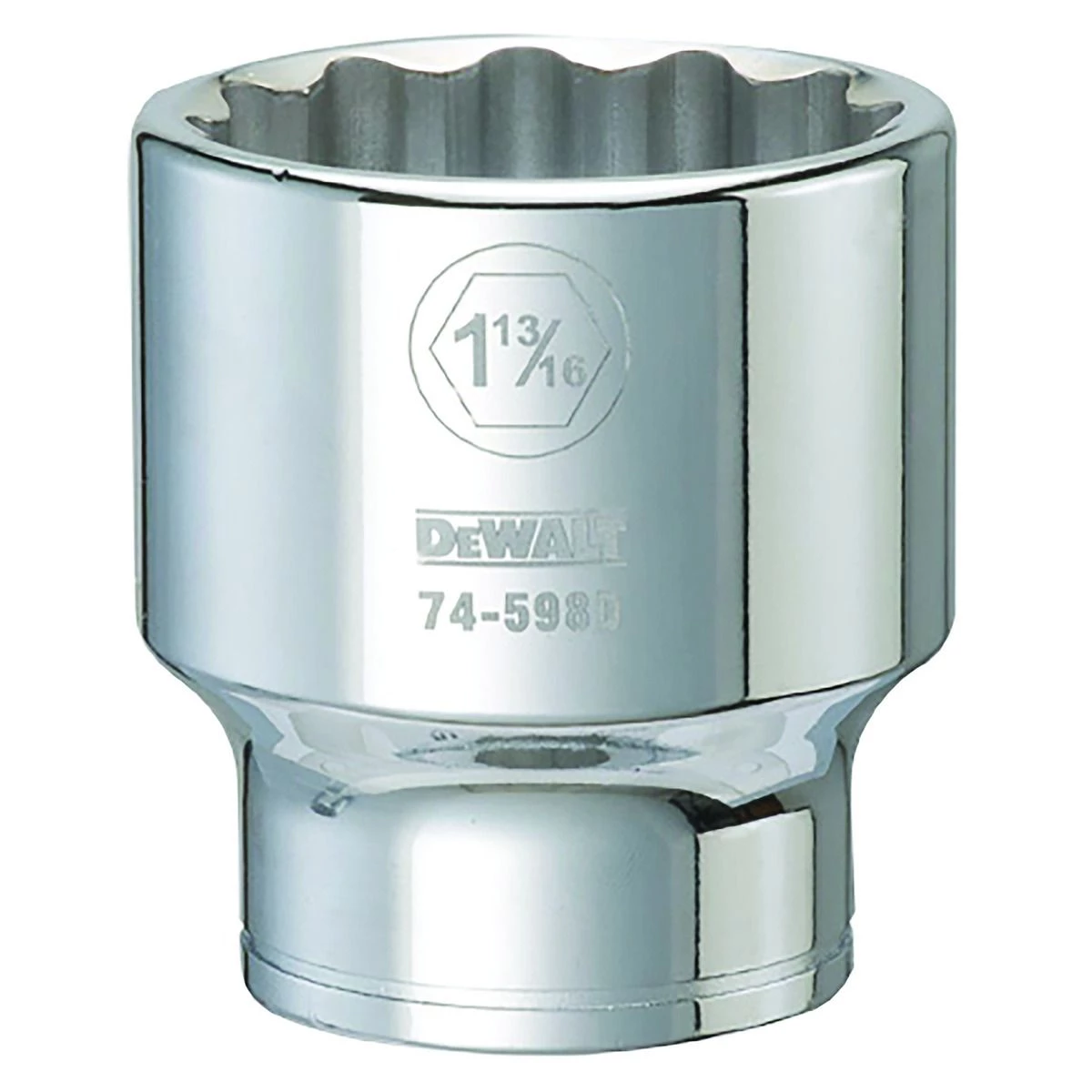 DEWALT 12-Point 3/4 IN Drive Socket, Sae, DWMT74598OSP, 1-13/16 IN 3 DEWALT 12-Point 3/4 IN Drive Socket, Sae, DWMT74598OSP, 1-13/16 IN