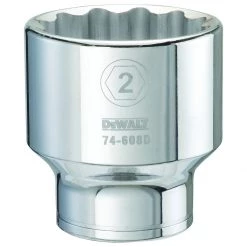 DEWALT 12-Point 3/4 IN Drive Socket, SAE, DWMT74608OSP, 2 IN