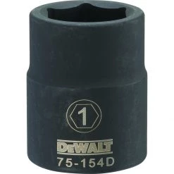 DEWALT 6-Point 3/4 Drive Deep Impact Socket, DWMT75154OSP, 1 IN