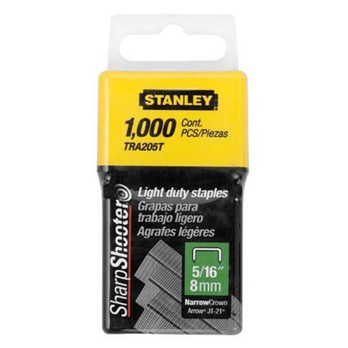 Stanley Light Duty Staples, 5/16 IN, 1,000-Count, TRA205T 3 Stanley Light Duty Staples, 5/16 IN, 1,000-Count, TRA205T