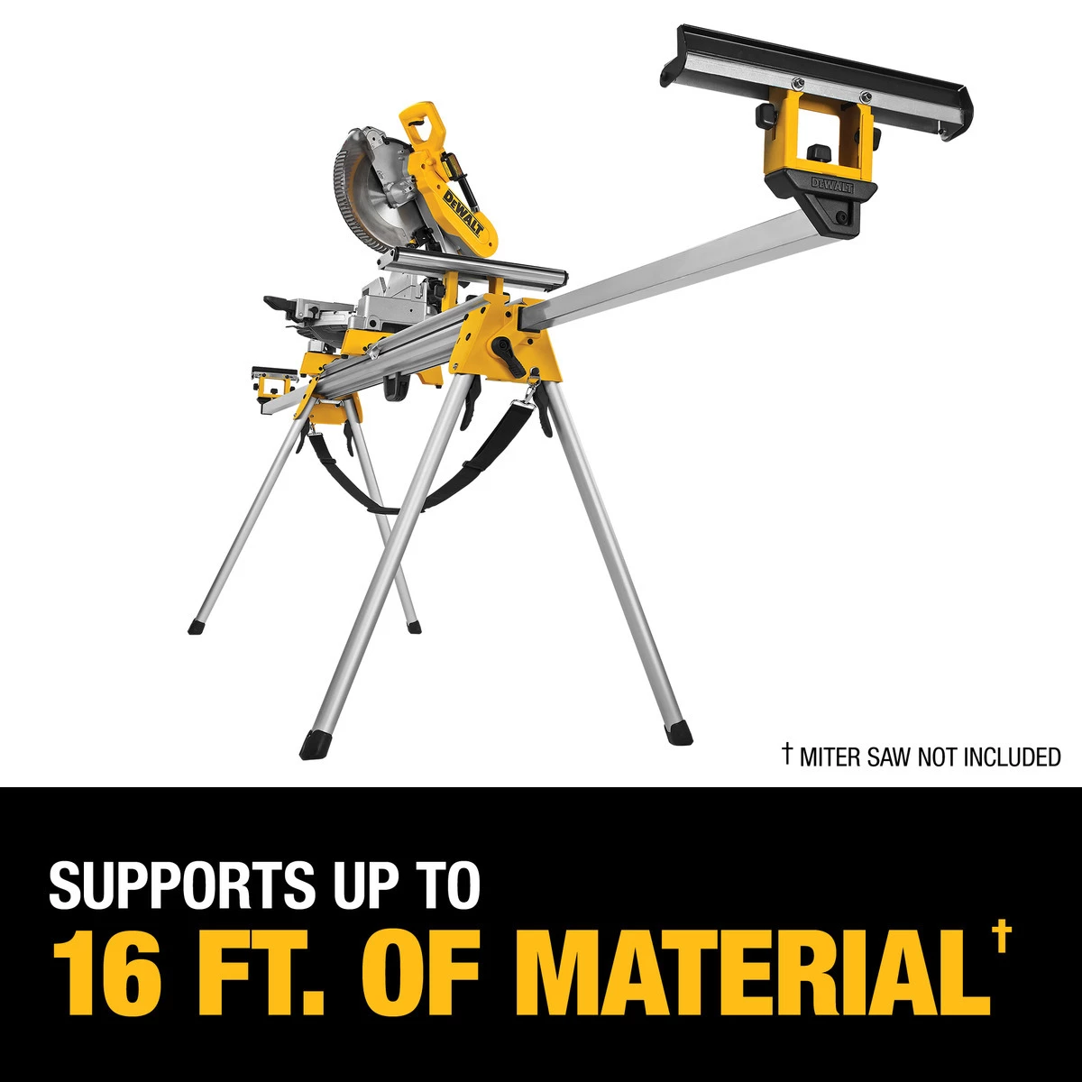 DEWALT Heavy Duty Miter Saw Stand, DWX723 5 DEWALT Heavy Duty Miter Saw Stand, DWX723 - Image 3