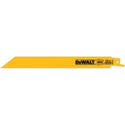 DEWALT Reciprocating Saw Blade, 8 IN, 18 TPI, 5-Pack, 4289120